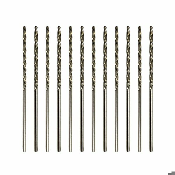 Excel Blades #62 High Speed Drill Bits Precision Drill Bits, 12PK 50062IND